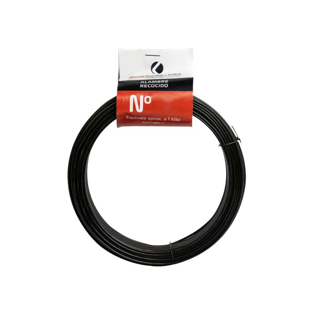 ALAMBRE NEGRO N° 14 / ROLLO 1KG