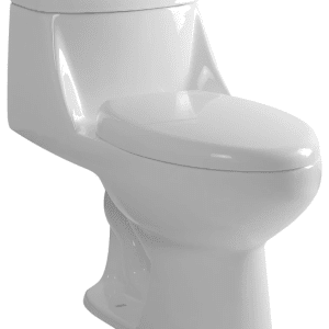 SANITARIO ONE PIECE A PISO 30.5 CM 6 LTS