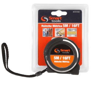 Huincha Medir 5.0 Mts.X 19 Mm. Caja acero inox - Smart