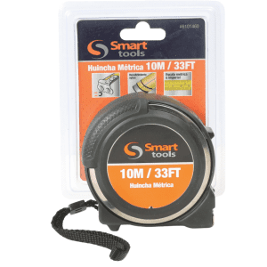 Huincha Medir 10 Mts. X 25 Mm. Caja acero inox - Smart