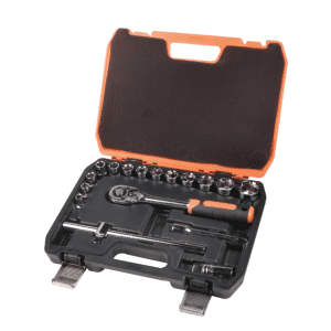 Juego dados 1/2" de 5/16" a 1" (17 Piezas) - Smart