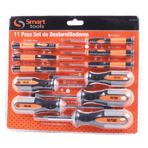 Juego destornilladores PH/PL 11 piezas CR-V - Smart