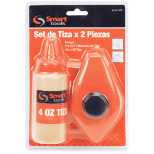 Tizador Caja Plastica 15 MTS. Con tiza - Smart